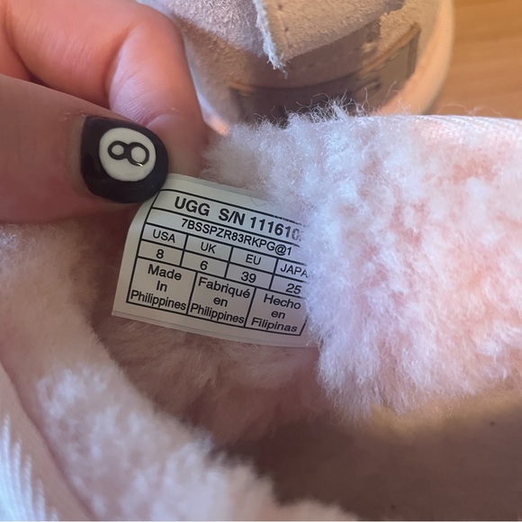 UGG Light Baby Pink Ultra Mini Boot Slippers - Picture 7 of 9